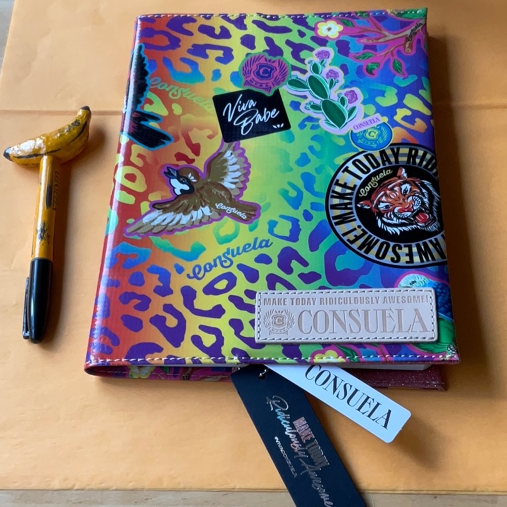 🍌📙🍌 CONSUELA NOTEBOOK AND BANANA MARKER 🍌📙🍌 NWT 🍌📙🍌 - Picture 12 of 16